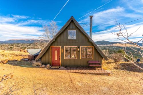 Cripple Creek House | A-Frame Cabin with Hot Tub and Epic Pikes Peak Views