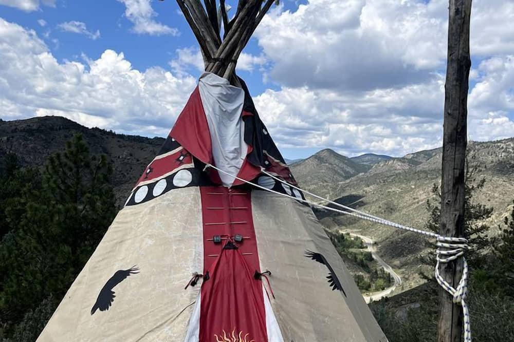 Golden Gate Canyon House | Authentic Tipi Located in the Middle of the Mountain Perfect for a Glamping Experience in Colorado