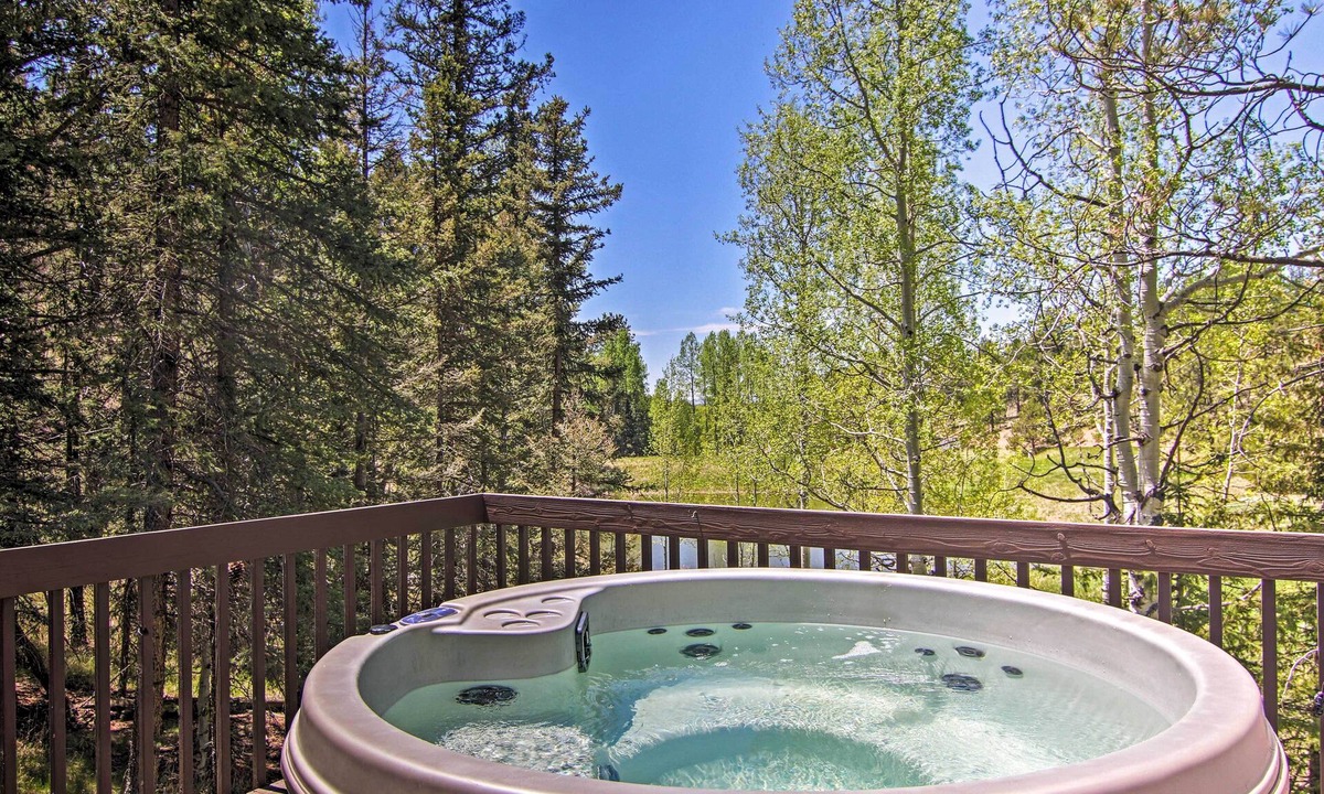 Florissant Cabin | Florissant Hilltop Hideaway w/Porch, Pond View