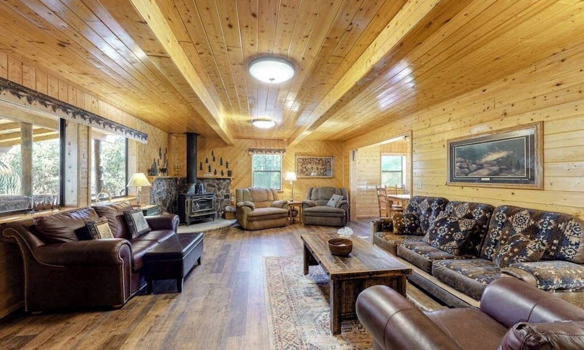 South Fork House | Ideal Gem on the River w/Wood-Burning Fireplace, Spacious Deck, & WiFi