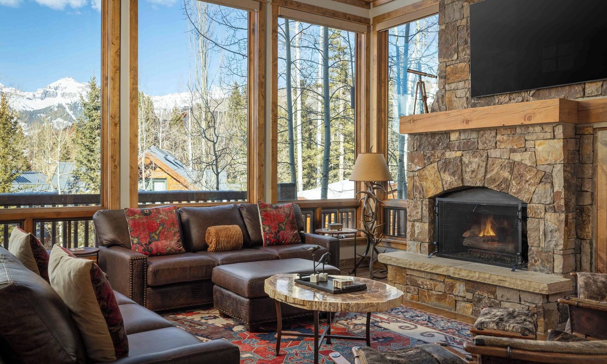 Mountain Village Cabin | Log Cabin by InvitedHome | Patio, Hot Tub, Bunk Room, Walk to Gondola/Festivals