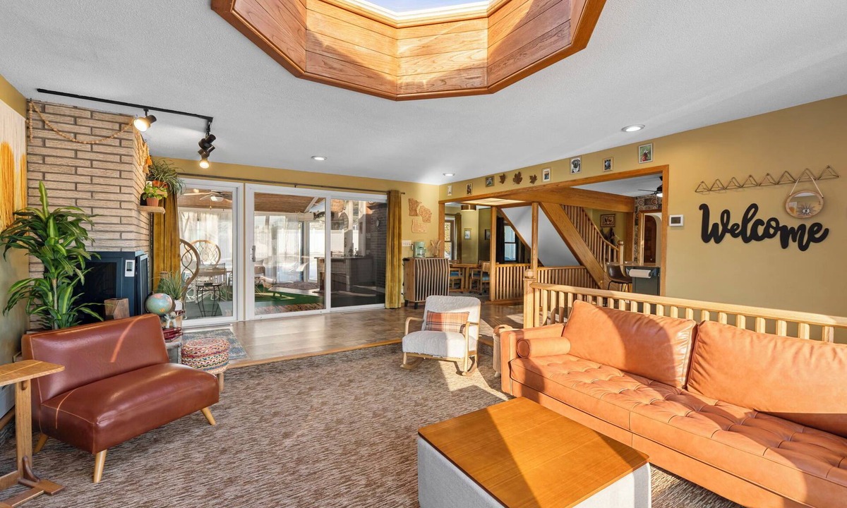 Maplewood House | Mid-Century Modern Home w/Sauna & Bar