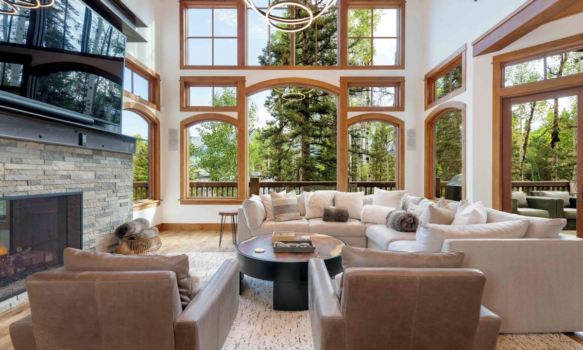 Mountain Village Cabin | Modern Cabin Home by InvitedHome | Patio, Walk to Gondola, Fireplace