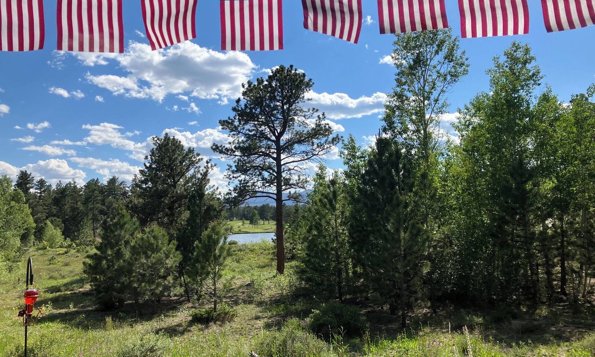Red Feather Lakes House | Mountain & Lake Views: A Getaway Nestled in Evergreen Trees & Golf Community.