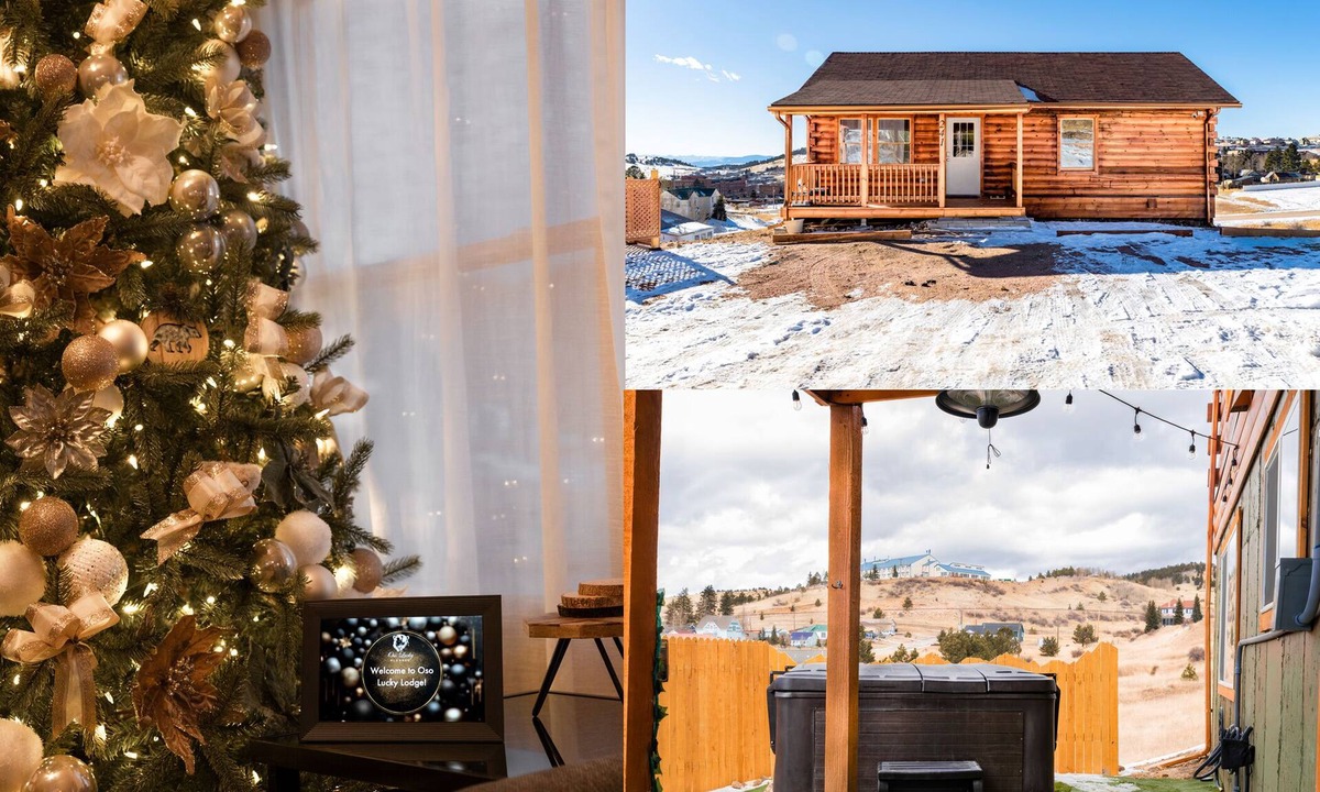 Cripple Creek Cabin | Oso Lucky Lodge Hot Tub Walk to Casinos