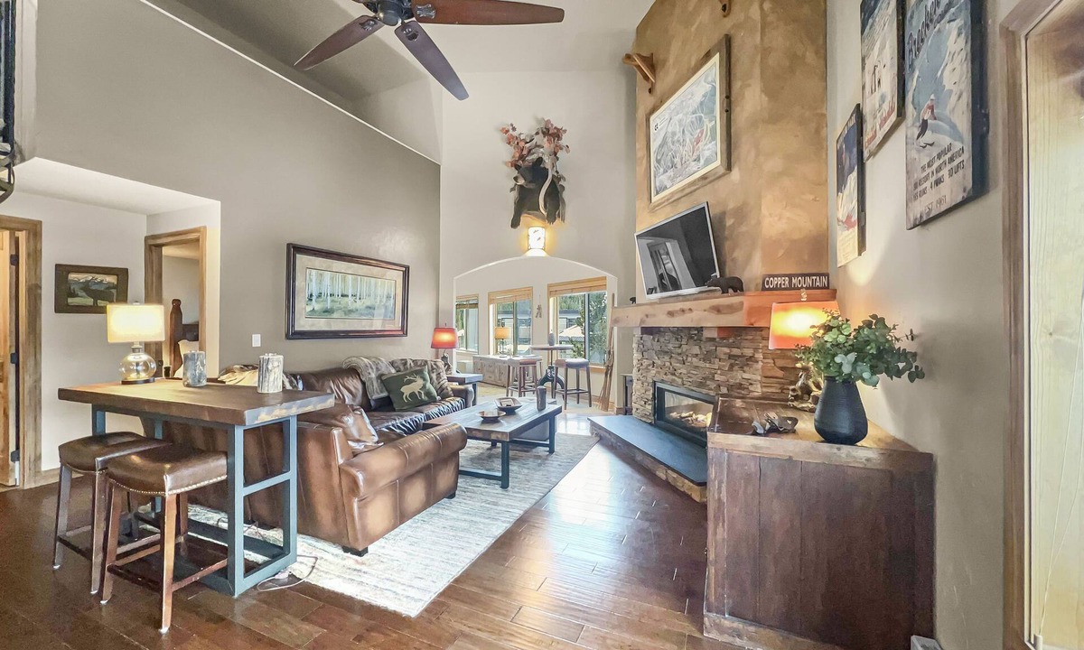 Copper Mountain Village Condo | Pet Friendly Remodeled Spacious Family Friendly Condo. BE410