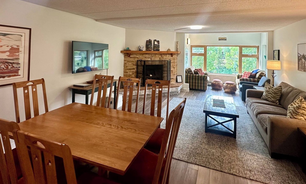 Copper Mountain Village Condo | Remodeled open and spacious Center Village with a view! 2 Bedrooms 3 FULL Baths