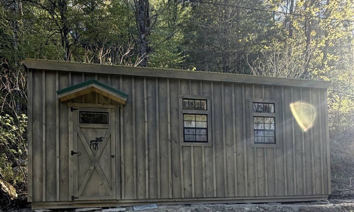 Townshend Cabin | Scenic Off-Grid Cabin Campsite with Brookside Setting Near Townshend, Vermont