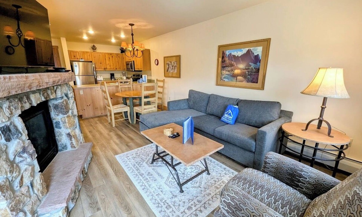 River Run Condo | Scenic Summer Stay | Balcony, Pool & Mini-Golf