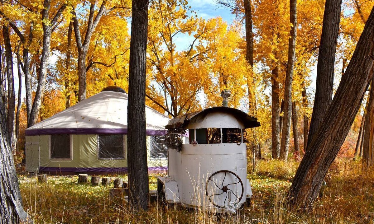Lazear Cabin | Secluded Woodland Yurt Getaway on Gunnison River in Southwest Colorado