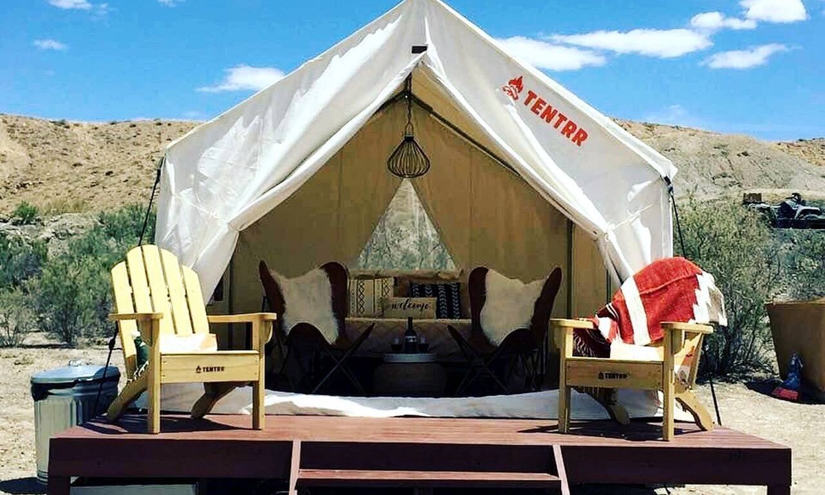 Delta RV Rental | Serene Glamping Tent Incredible to Relax and Disconnect in Delta, Colorado