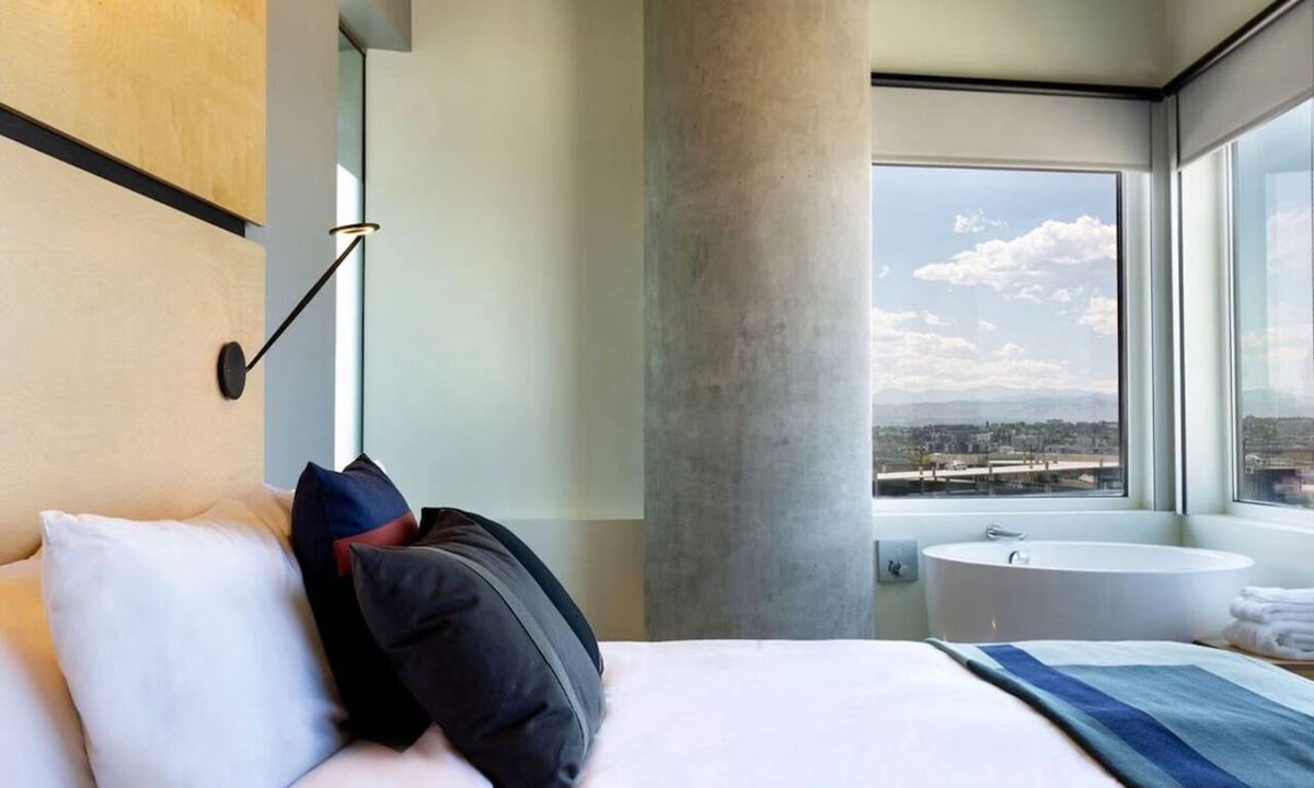 River North Art District Hotel | Skyline Suite at The Source Hotel, Outdoor Pool, Minutes to Denver Art Museum