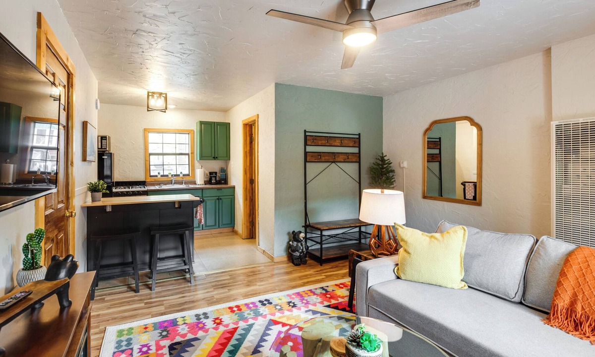 Red River House | Steps to Main Street! Cozy Red River Getaway