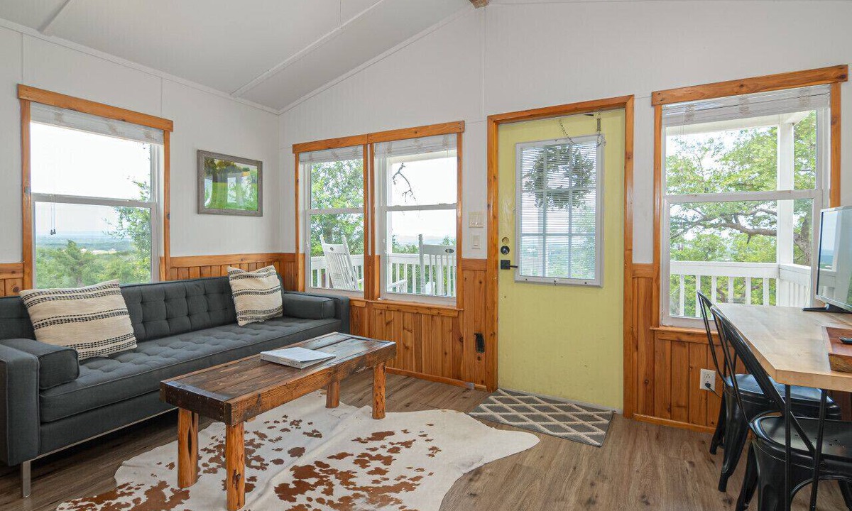 Spring Branch House | Summer Escape with Swim Hole and Golf Cart Rental