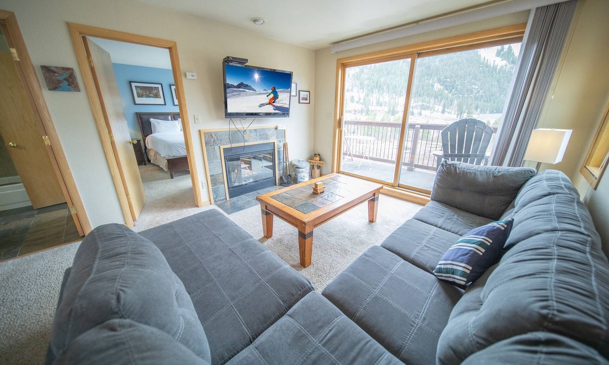 Mountain House Condo | Summer Getaway | Deck Above Scenic Wetlands