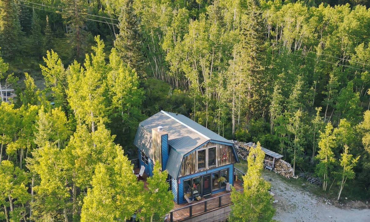 Alma House | The Snow Shack 2BR w Hot Tub, Stream, Fireplace, Steam Rm on 5 Acres Near Breck