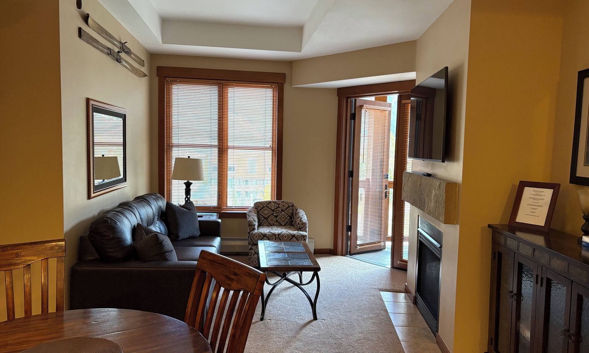 Copper Mountain Village Condo | Top floor, expansive views! Ski in/out overlooking Center Village and ski slope!