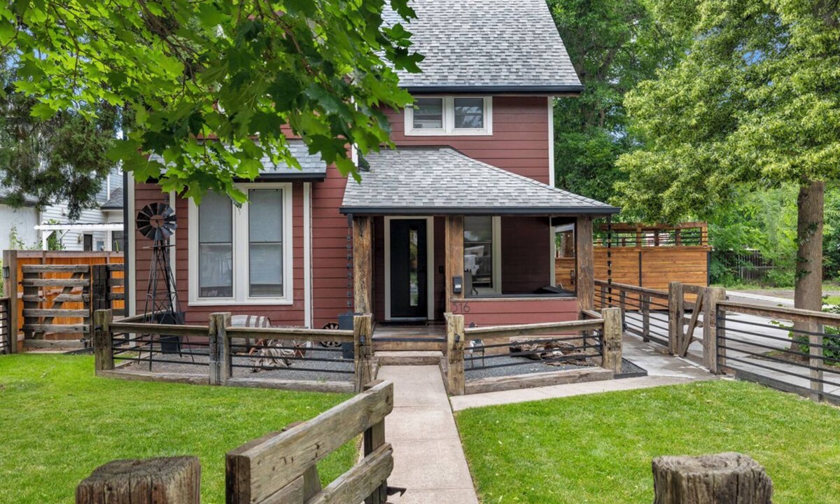 Old Town West House | Uniquely Modern Old Town Gem with Hot Tub