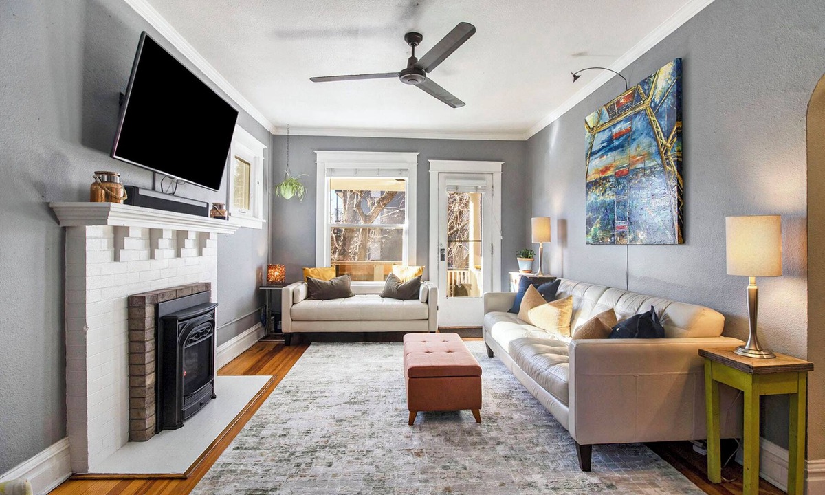 Congress Park Apartment | Visit Family in Denver, Walkable Stay, Near Red Rocks Shuttle