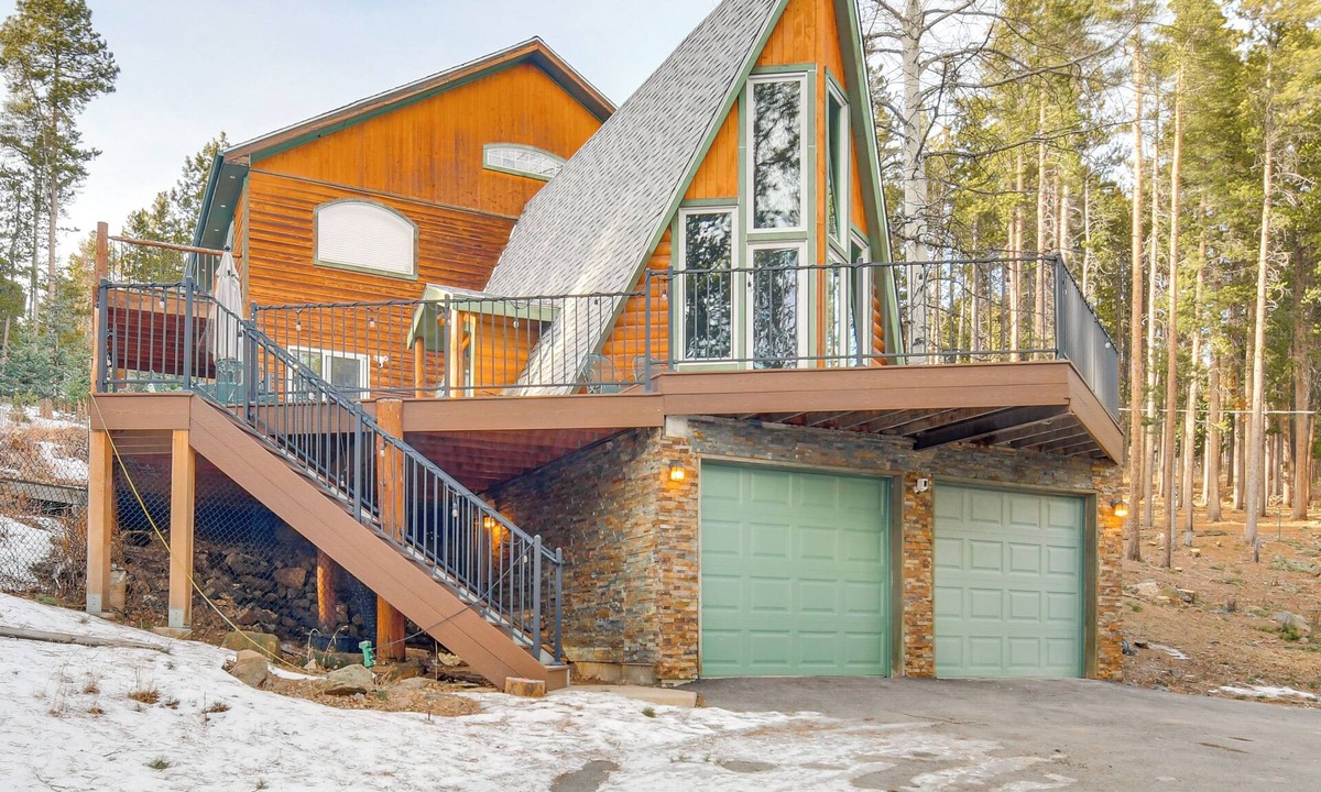 Evergreen Cabin | Wooded Retreat w/Private Hot Tub in Evergreen