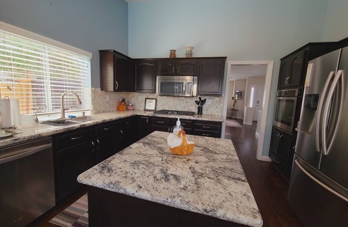 Paradise House | 5★ Guest Favorite Pool Home Near Strip and Airport. Peaceful Vegas Escape