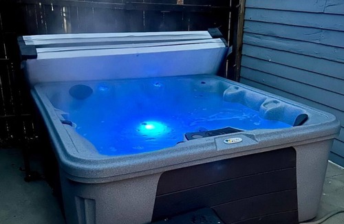 Ruby Hill House | Adventure awaits you in this stylish home with private hot tub spa, on your own enclosed patio. Remodeled home with chef's kitchen, stylish vibe and everything you need. Just minutes to everything Denver has to offer.