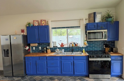 Aurora House | Airy 1-bedroom townhome in charming Aurora with AC