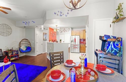 Thornton House | Alpha Cozy Home Game Arcade CorporateStays Welcome