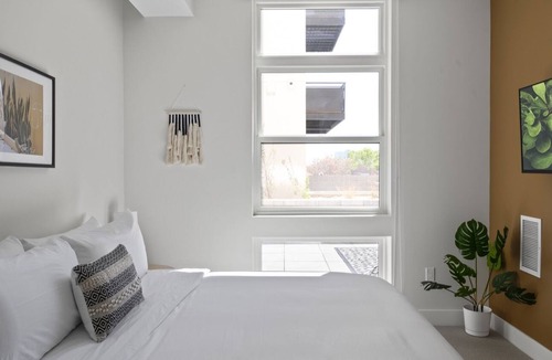 Highland Condo | Art-Inspired Modern Living | Balcony | EspadínLoHi