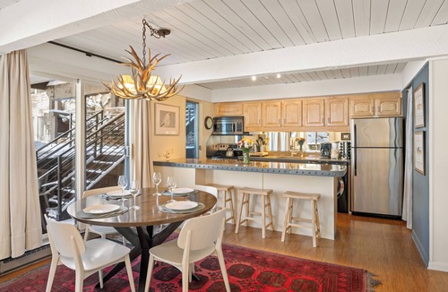 Aspen Condo | Aspen Mountain Views, Bright Corner 2BR, Pool, Hot Tub, 7-Min Walk to Gondola