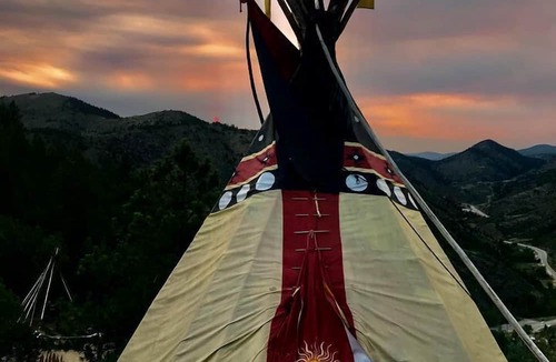 Golden Gate Canyon House | Authentic Tipi Located in the Middle of the Mountain Perfect for a Glamping Experience in Colorado