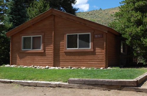 Almont Cabin | Beautiful 2 Bedroom Cabin on Taylor River with Private Hot Tub