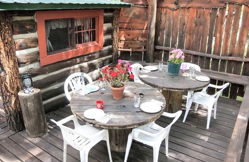 Nathrop Cabin | Beautiful Camping Cabin Rental with a Fire Pit in Nathrop, Colorado