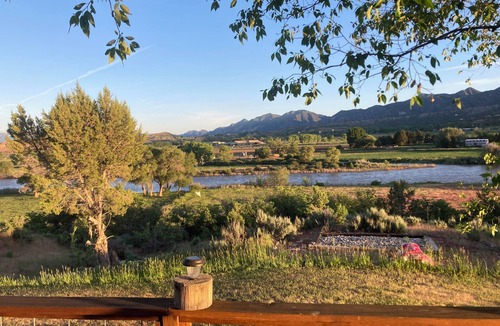 New Castle House | Beautiful River property with beach access. Relaxing deck-overlooking the valley