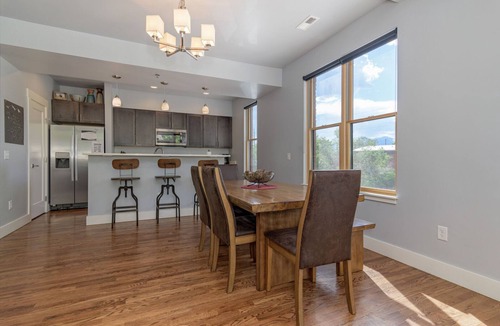 Salida Condo | Best location in Salida! 2 River front decks, looks over Arkansas River waterpark!