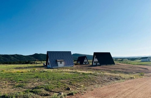 Penrose Cabin | Cabin 3 | Alpha Centauri - A-frame cabin with loft and full kitchen, sleeps six