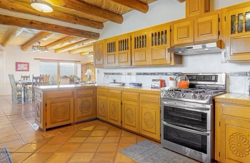 El Prado House | Charming house, stunning views with 4 bedrooms, 2 bath, hot tub, AC and WiFi