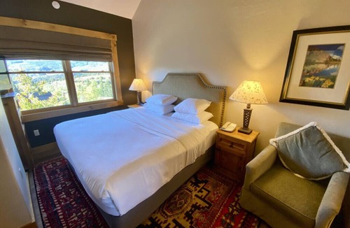 Mountain Village Cabin | Charming Mountain Village Lodge 2-bedroom, Heated Pool, Ski In/Out!