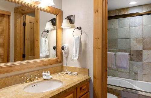 Mountain Village Cabin | Charming Mountain Village Lodge 2-bedroom, Heated Pool, Ski In/Out!