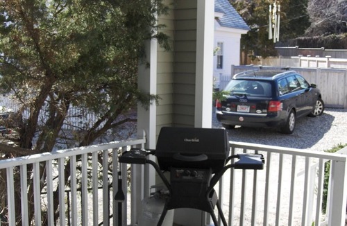 Commercial Street Condo | Charming West End 1 Bd 1st Fl - Steps to Beach - With Private Parking