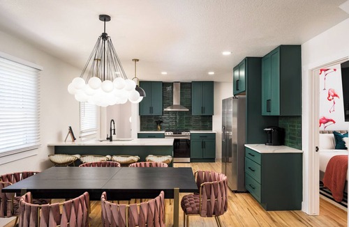 Denver House | Chic 4-bedroom house with Karaoke Lounge, Cedar Hot Tub, minutes to downtown