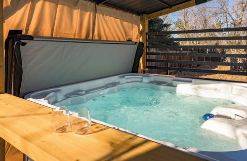 Arvada House | Colorado Getaway: Movie Theater, Hot Tub, Game Room, Huge Fenced-in Yard