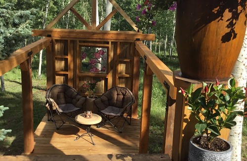 Florissant Cabin | ❤️ Colorado Log Cabin in the Aspens with a Hot Tub