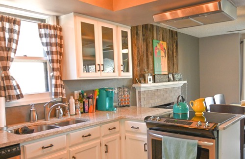 Dam East - West House | Colorful Fun Townhome for family
