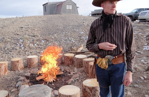 Capulin Cabin | Cowboy Ranch House Cabin - "The Court House" at the High Plains Drift Inn