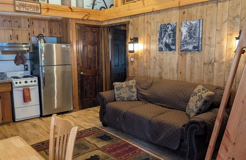 Evergreen Cabin | Cozy dog friendly cabin close to town and the lake