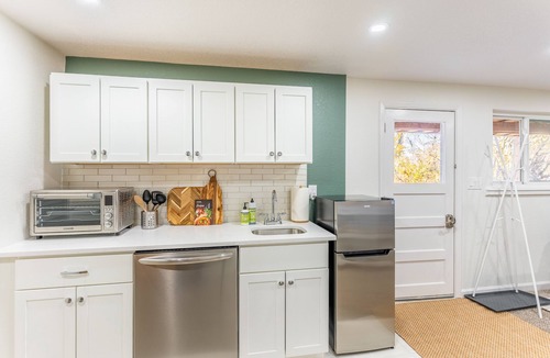 Scenic Heights House | Cozy Homebase w/ Hot Tub and Fireplace - Close to Everything!