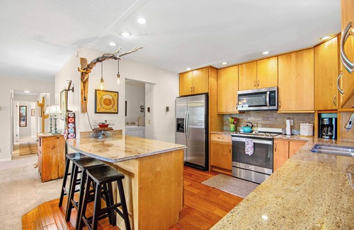 Carbondale House | Creekside Escape Near Aspen Private Fly Fishing Dock Fishing Badge