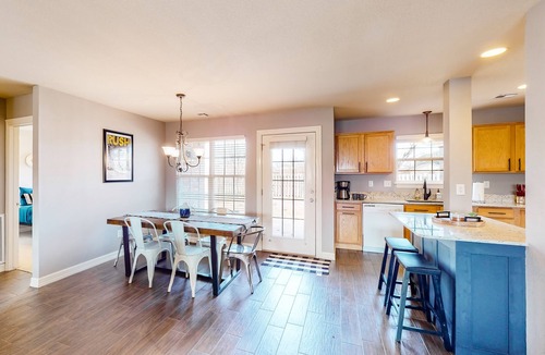 Bentonville House | Dog-friendly charmer with an enclosed yard, fireplace, jetted tub, W/D, and AC
