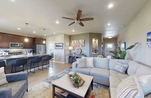Pagosa Springs House | Dog-friendly house in central locale on golf course with mountain view & hot tub